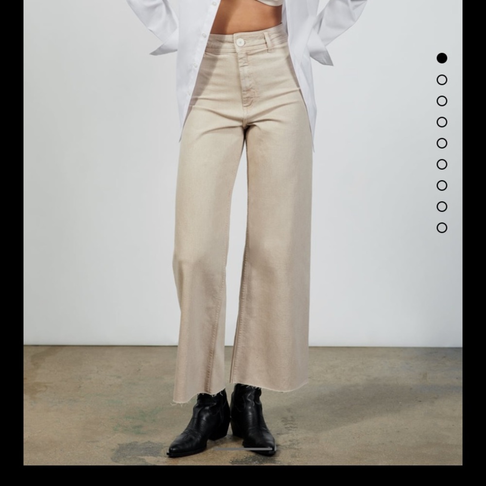 zara marine pants